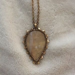 Beautiful long Gold necklace